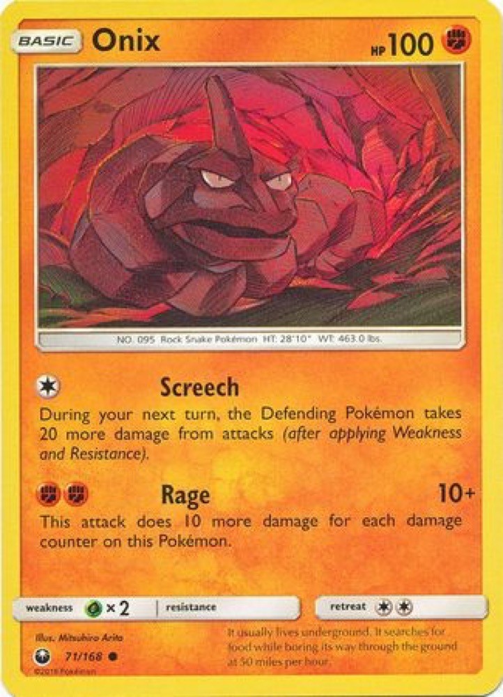 4 x Onix (Celestial Storm 71/168) - Common