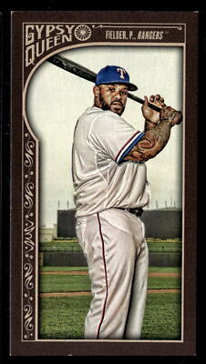 2015 Topps Gypsy Queen #53 Prince Fielder Mini Texas Rangers