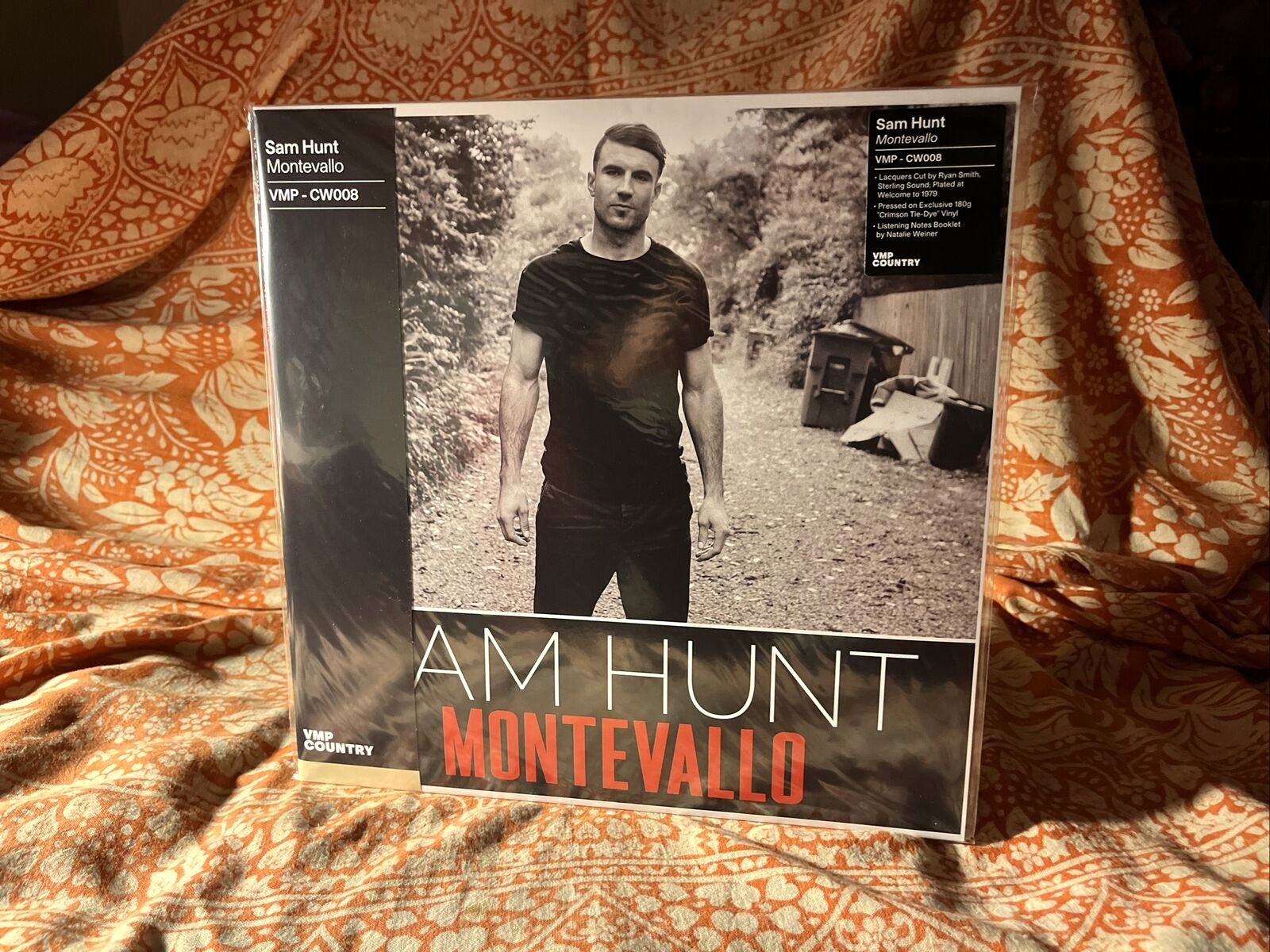 SEALED Sam Hunt Montevallo Vinyl RED TIE DYE lp NEW VMP Rhett Georgia Line Brice