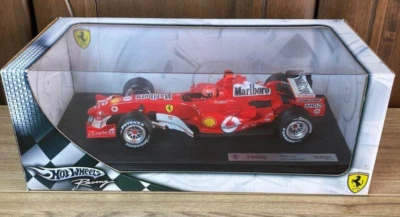 Hot Wheels 1/18 Ferrari F2005 Michael Schumacher Diecast Model Car - Photo 1/4