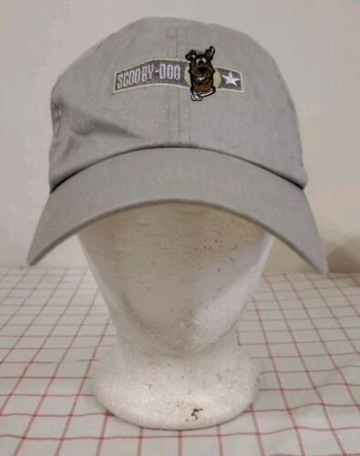 Scooby Doo Cap Hat Cap Beige Mens Adjustable Embroidered 80s Cartoon Dog