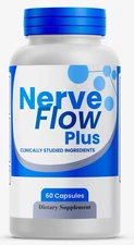 Nerve Flow Nerve Support Supplement, NerveFlow Regeneration Neuropathy (60Caps)