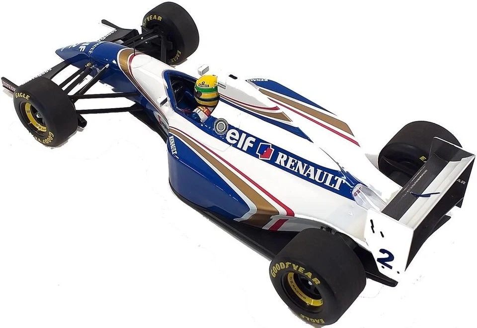 Ayrton Senna Minichamps 1:18 Williams Renault FW16 Gp Brasile 1994 - MOLTO RARO - Immagine 2 di 3