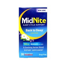 Midnite Sleep Aid 30 Chewable Tablets Ea