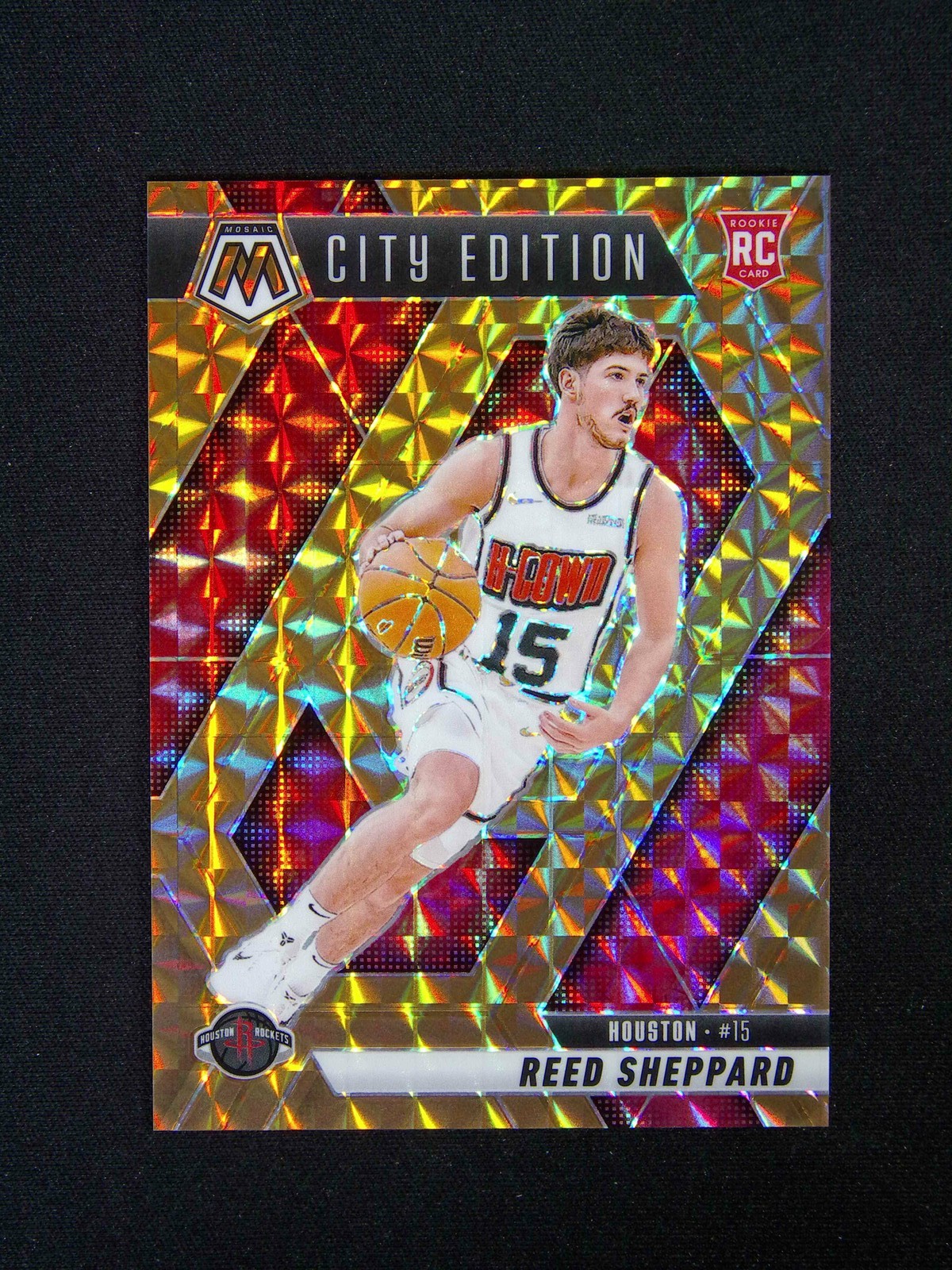 2024-25 Panini Mosaic Reed Sheppard #276 RC Rookie City Edition Bronze /75