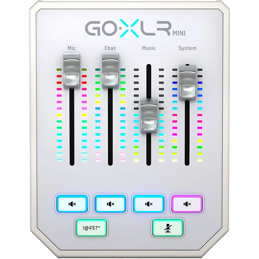 Потоковый микшер TC Helicon GoXLR Mini USB с интерфейсом USB/аудио - Белый