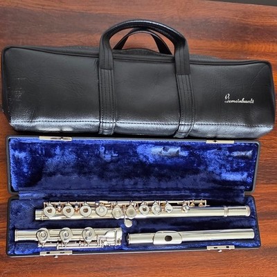 Gemeinhardt 3OSB Flute-SOLID SILVER Head & Body, Open-Hole, Offset G