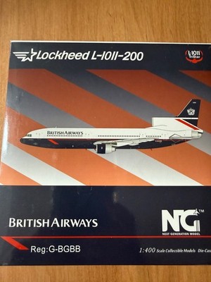 NG 1:400 Diecast Airplane, Lockheed L-1011-200, British Airways