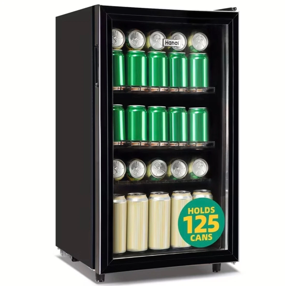 Beverage Refrigerator Cooler, With Glass Door LED Light And Adjustable Shelves
Opens in a new window