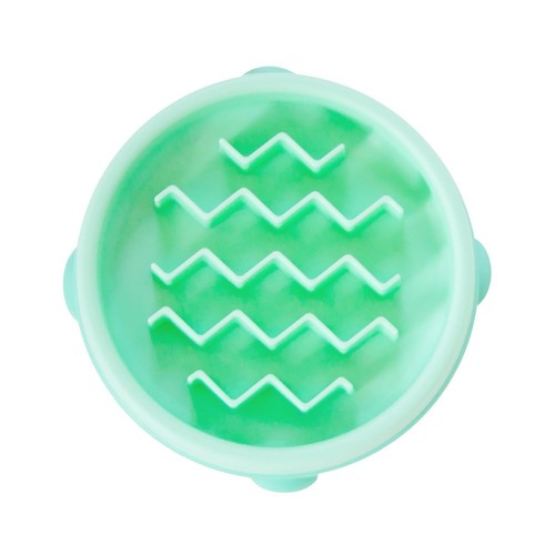 Outward Hound Fun Feeder Interactive Slow Bowl Wave for Dogs Mint XS - Picture 1 of 3