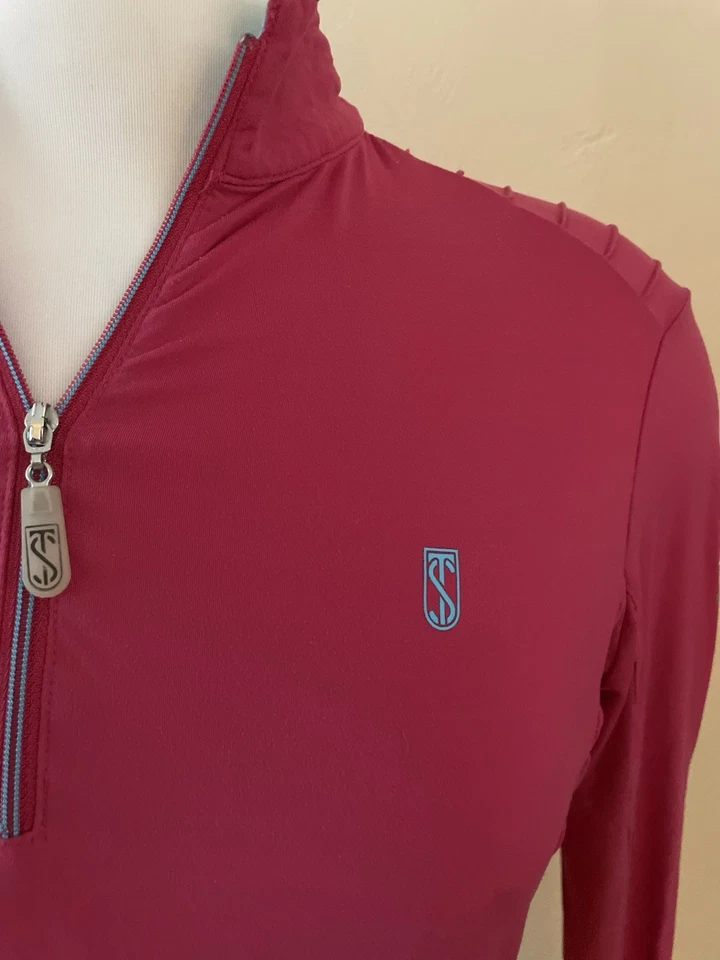 Top Pullover Tredstep Ireland 1/4 Cremallera Manga Larga Para Mujer Talla XS Foto 4 de 4