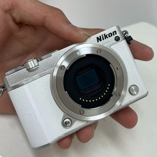 Nikon 1 J5 Mirrorless Digital Camera Body Only 20.8 MP White Viewfinder Wi-Fi