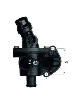 Mahle TM 6 109 Thermostat, KüHlmittel FüR Audi,Seat,Skoda,Vw-image