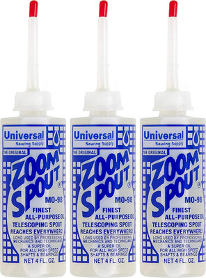 Sewing Machine Oil in Zoom Spout Oiler   Lily White Oil (Stainless) for Sewing M