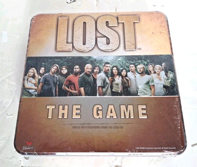 SEALED, LOST THE BOARD GAME COLLECTORS TIN BOX EDITION 2006 TV SHOW