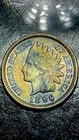 1896 Indian Head Cent Penny about uncirculated great condition