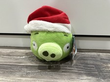 Angry Birds Seasons Plush Christmas Minion Pig 5  NWT Commonwealth/GST 2011