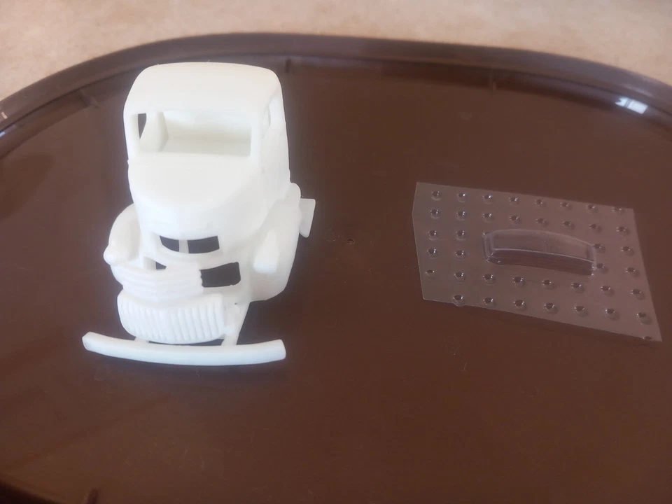 1/50 o scale 3d printed 1941 Chevrolet COE truck cab code3forcustomtruckhandmade - Image 4 of 4