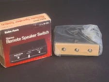 NEW IN BOX Realistic Stereo Remote Speaker Switch Model 40-125A Radio Shack