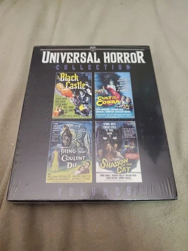 Universal Horror Collection: Volume 6 (Blu-ray) New scream Factory with Slip