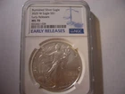 2025-W Burnished Silver American Eagle NGC MS 70 First Releases