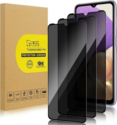 3 Pack Anti-Spy Privacy Screen & Camera Lens Protector for Galaxy A32 5G