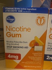 Nicorette Gum, 4mg