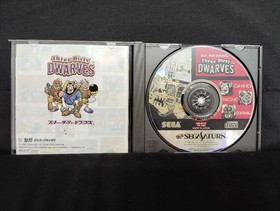 Three Dirty Dwarves Sega Saturn Soft JPN Vintage Limiited Edition Rare Video Gam