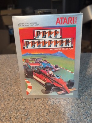 Atari 2600 Pole Position New In Box Tested Combine Ship NOS 