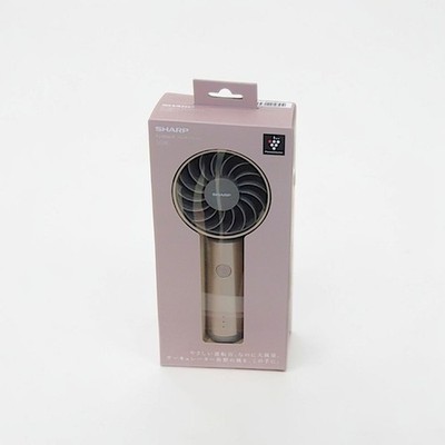 SHARP PJ-HS01-B Plasmacluster Deodorant Ion Handventilator Silent Design Pink
