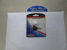 Boater Sports 55142 Black Nylon Head Screws With 1/4" Stainless Steel Screw