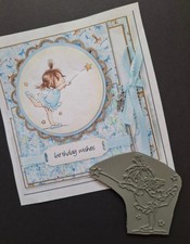 NEW - LILI OF THE VALLEY STAMP 'WISH UPON A STAR' (see write up)