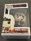 Motley Crue Vince Neil Signed Autograph Funko POP Rare Rocks #71 Beckett BAS COA