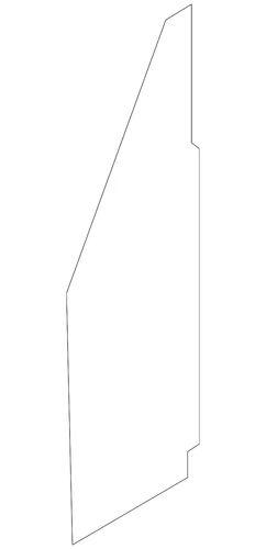 Genuine Nissan Passenger Right Door Inner Mirror Cover 80292-EZ00A