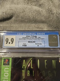 Alien Trilogy (Sony PlayStation 1, 1996) PS1 CGC Graded 9.9 A Greatest Hits