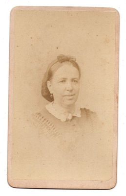 #ad Antique CDV Circa 1870s Gurney Old Lady In Dress Lace Collar NY NY $7.99