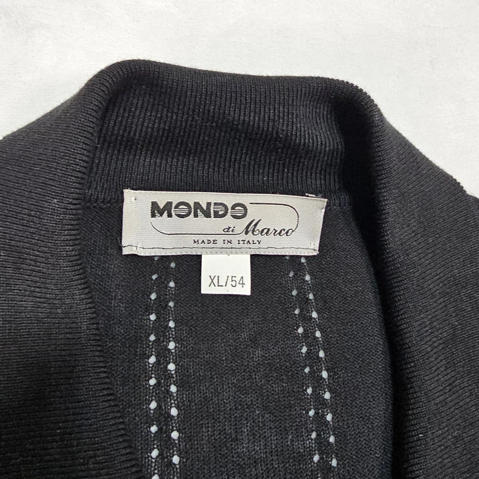 Рубашка на пуговицах мужская Mondo di Marco размер XL вязаная боулинг рокабилли Италия хлопок размер S/S - Изображение 4 из 4