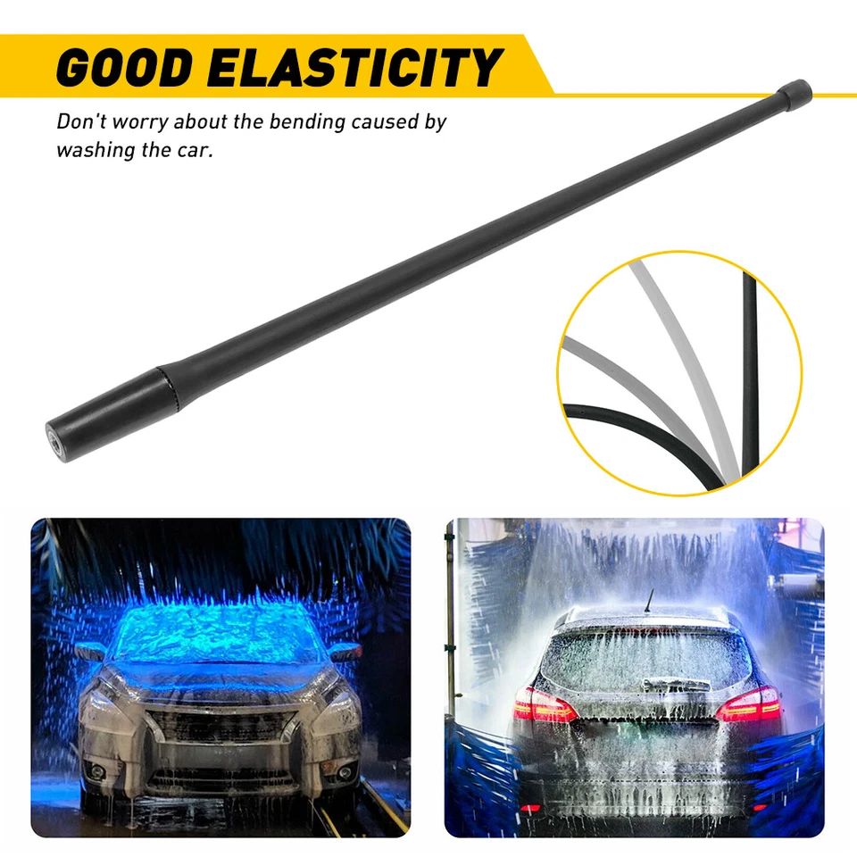 13" Car Antenna w/ Screw Universal For Most Vehicles Exterior Car Accessories T - Image 3 of 4