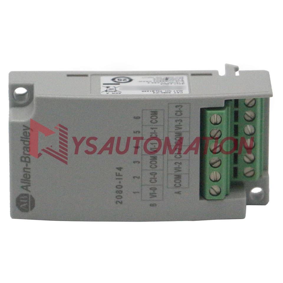 Allen-Bradley 2080-IF4 Micro800 4 точки аналоговый вход подключаемый в заводской упаковке - Изображение 3 из 4