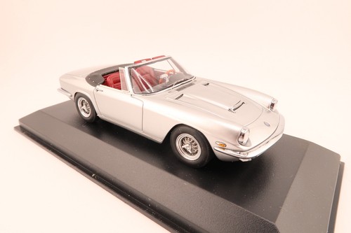 MINICHAMPS * MASERATI MISTRAL SPYDER * LIMITATO 300 * ARGENTO * 1:43 * IMBALLO ORIGINALE - Foto 3 di 6