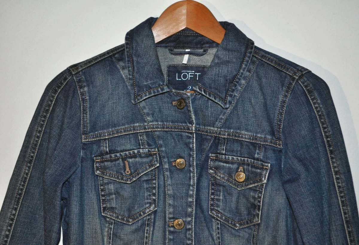 Ann taylor loft jean cheap jacket