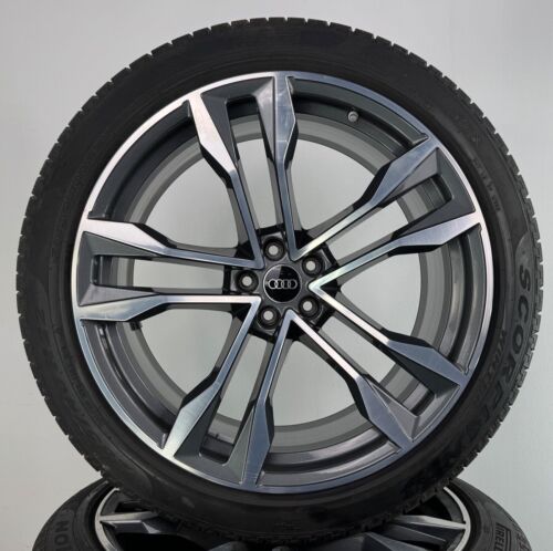 Audi 22 Zoll Felgen Q8 SQ8 Winterreifen Winterräder Alufelgen 4M8601025J #C19 - Bild 2 von 7