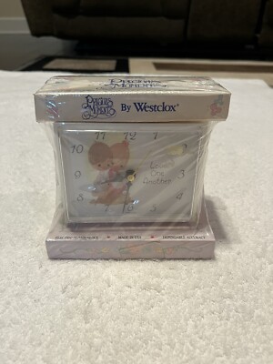 Vintage New Precious Moments Westclox Electric Alarm Clock 1992 Love One Another