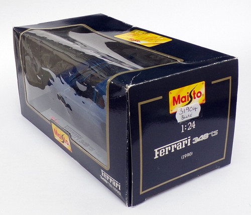 Maisto 1/24 Scale Model Car 31904 - 1990 Ferrari 248 TS - Blue - Picture 4 of 4