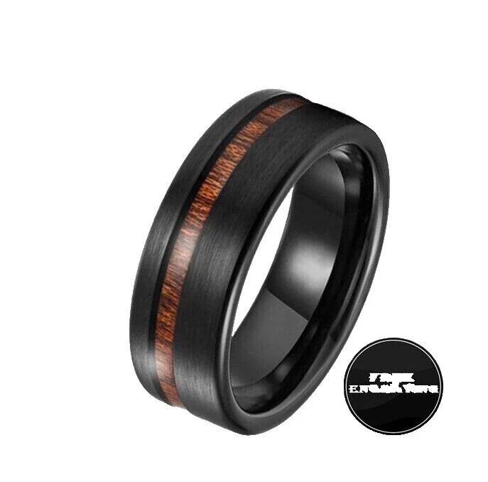 Wood Band Rings for Men