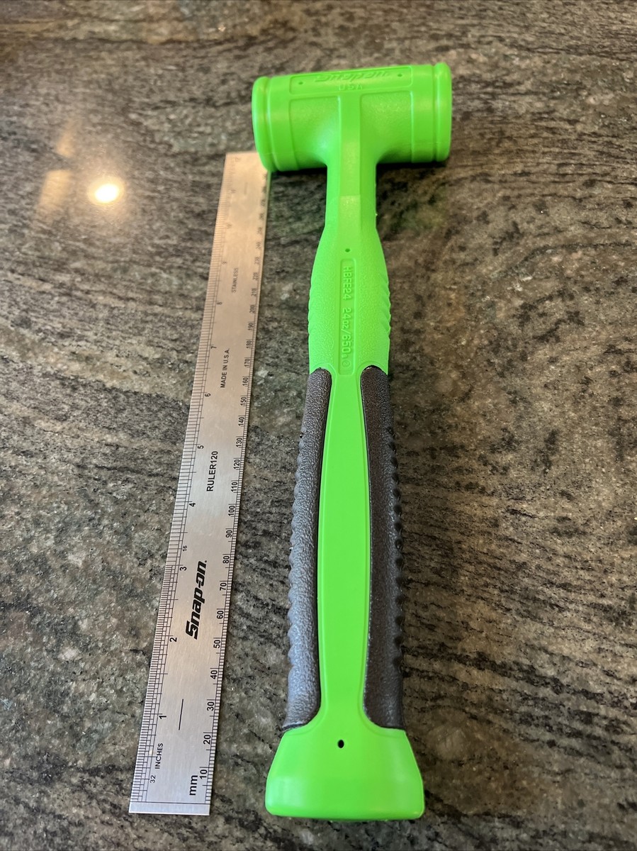 Snap-on ハンマー Snap-On hbfe24g 24oz dead blow hammer green | eBay
