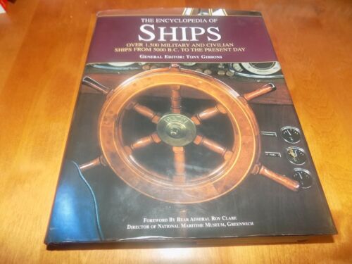 ENCYCLOPEDIA OF SHIPS Ship WWI WWII Civilian Military Vessels Vessel Navy Book - Afbeelding 1 van 4