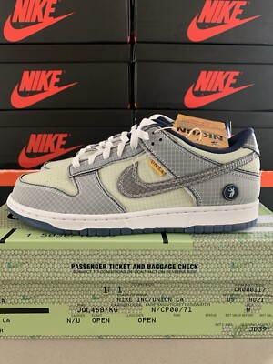Size 8.5 - Nike Dunk Low x Union LA Passport Pack Pistachio SHIPS ASAP