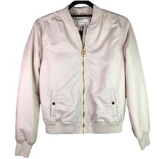 H M Kids Pink Nylon Bomber Jacket 14Yr