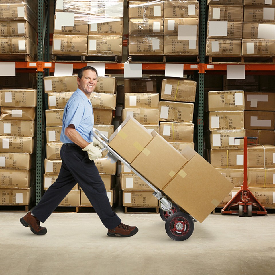 Hand Truck Tires Utility Cart Wheel Convenient Trolly Wheels Garden eBay